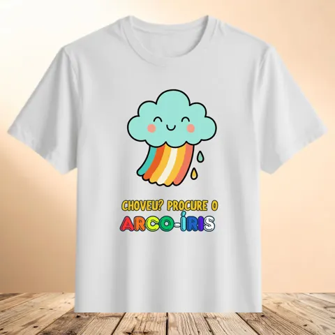 Camiseta Arco-Íris