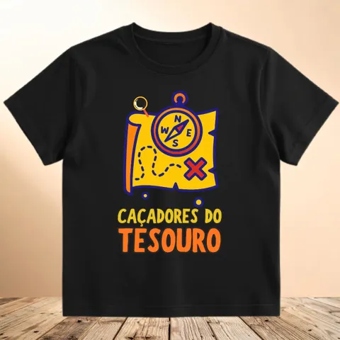 Camiseta Caçadores do Tesouro