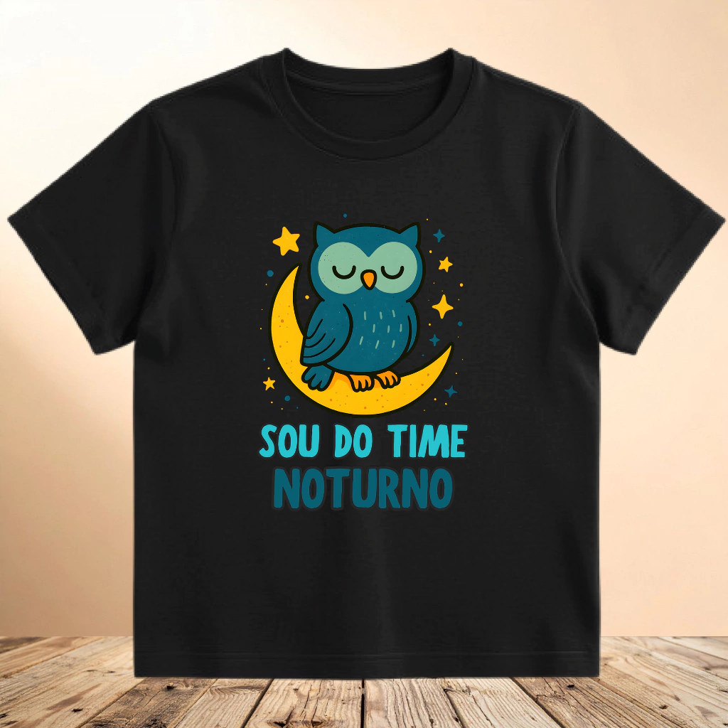 Camiseta Coruja Noturna