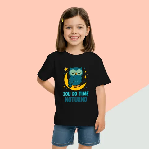 Camiseta Coruja Noturna