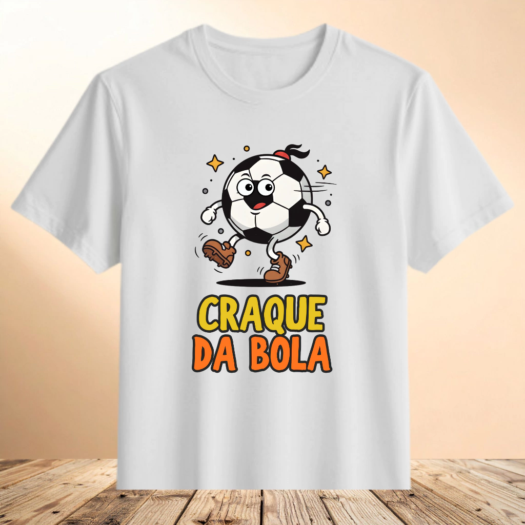 Camiseta Craque da Bola