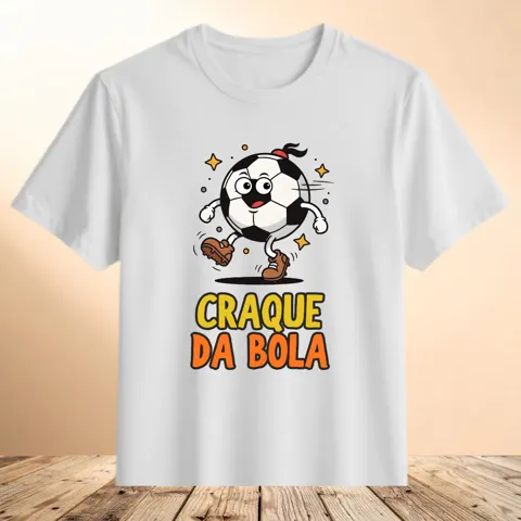 Camiseta Craque da Bola