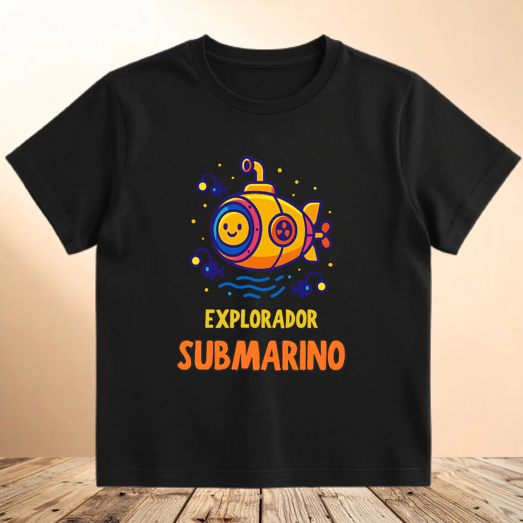 Camiseta Explorador Submarino