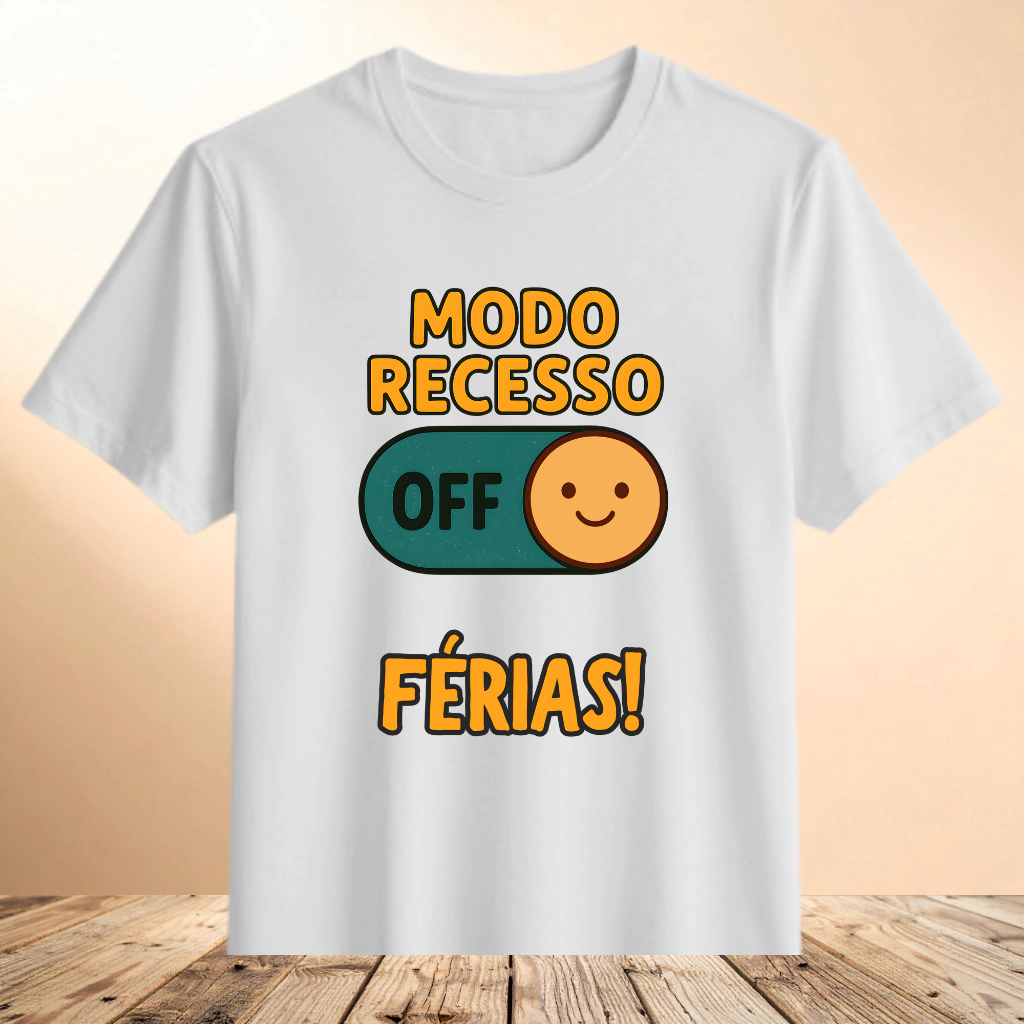Camiseta Férias