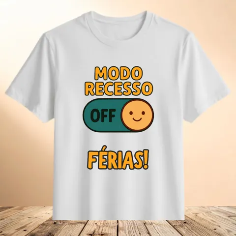 Camiseta Férias