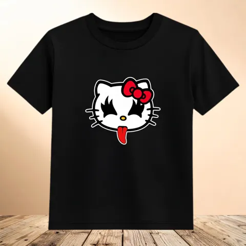 Camiseta Gatinha Rocker