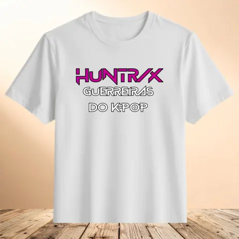 Camiseta Guerreiras do K-Pop Pink