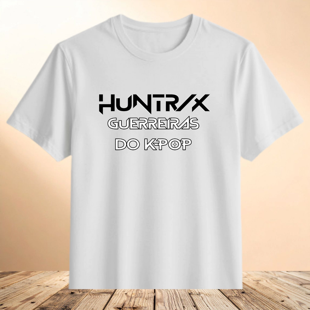 Camiseta Guerreiras do K-Pop White