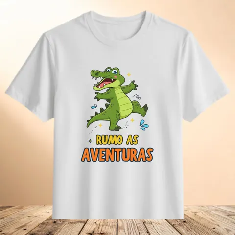 Camiseta Jacaré Aventureiro