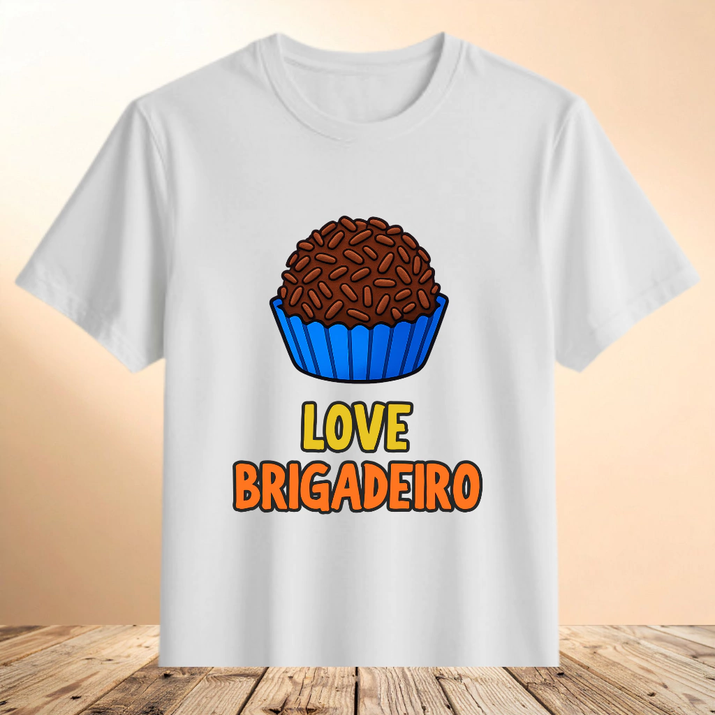 Camiseta Love Brigadeiro