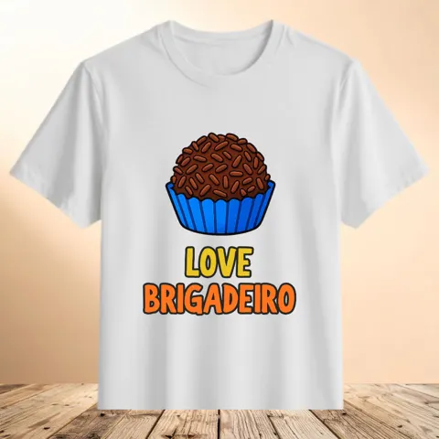 Camiseta Love Brigadeiro
