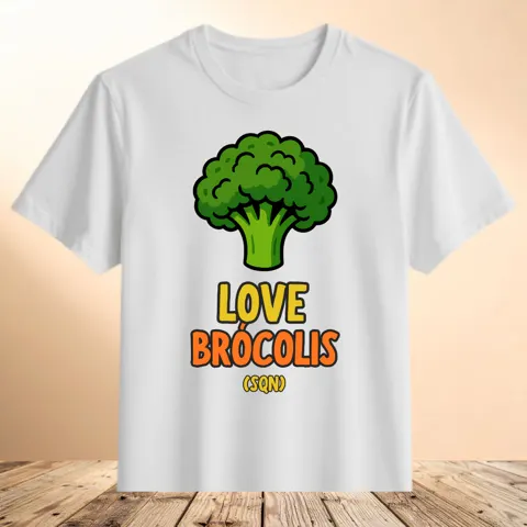 Camiseta Love Brócolis SQN
