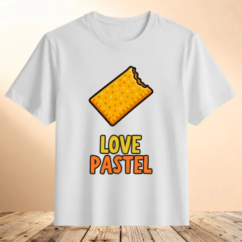 Camiseta Love Pastel