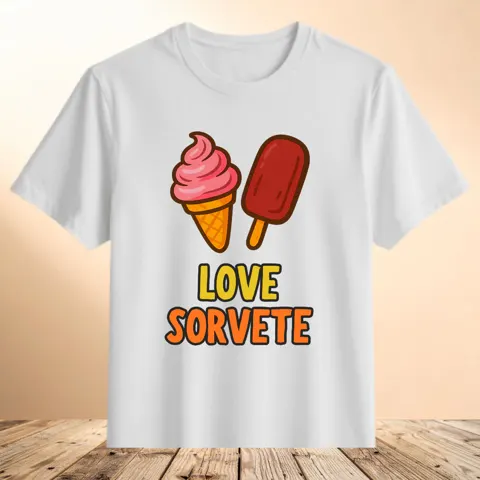 Camiseta Love Sorvete