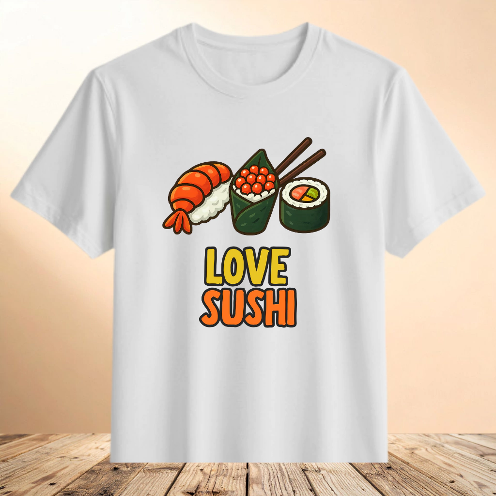 Camiseta Love Sushi