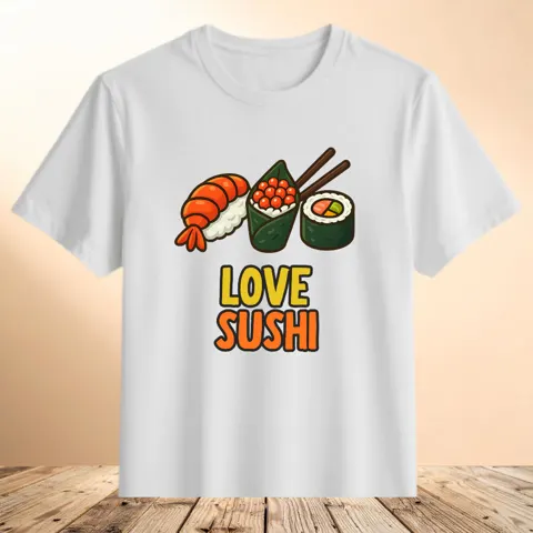 Camiseta Love Sushi