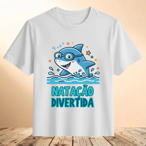 Camiseta Natação Divertida