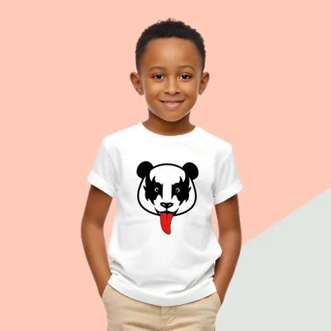 Camiseta Panda Rocker