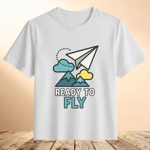 Camiseta Ready to Fly