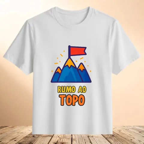 Camiseta Rumo ao Topo