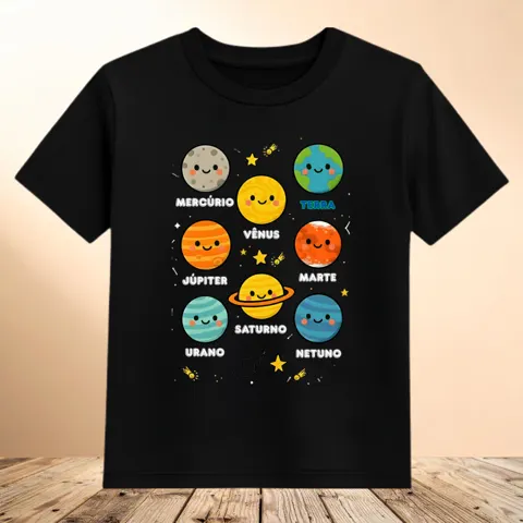 Camiseta Sistema Solar
