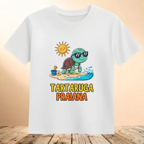 Camiseta Tartaruga Praiana