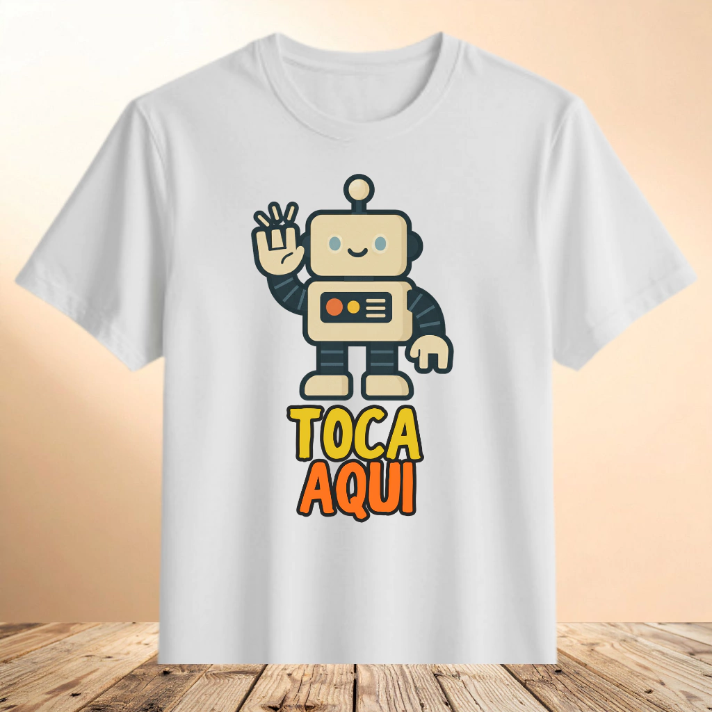 Camiseta Toca Aqui