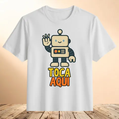 Camiseta Toca Aqui