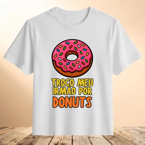 Camiseta Troco Irmão por Donuts